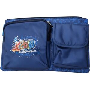 Disney Park Walt Disney World 2016 Sorcerer Mickey Blue Fanny Pack Waist Bag NWT